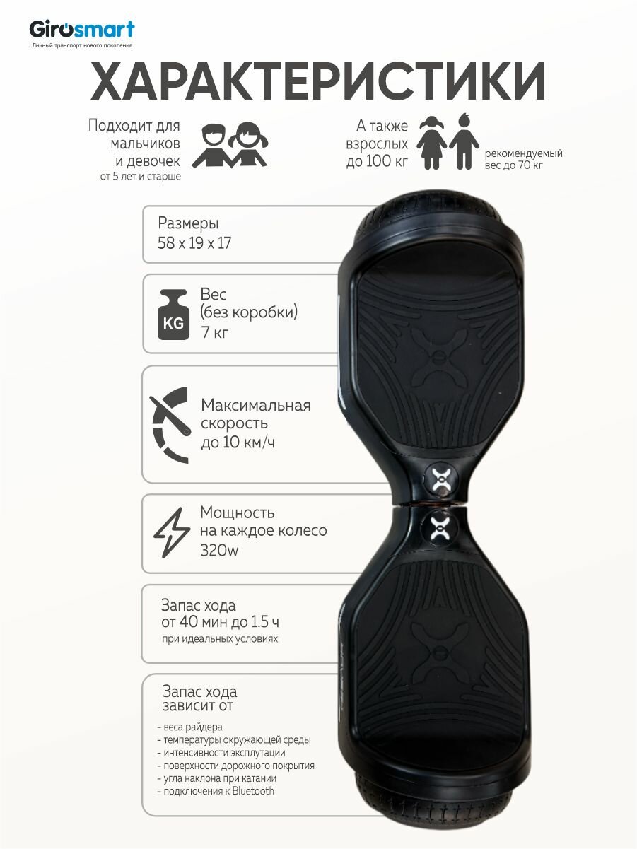 Картинки Гироскутер 6,5" самобаланс