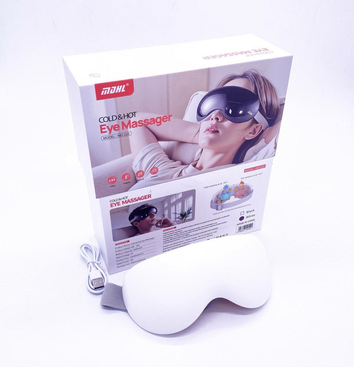 Cold & Hot Eye Massager – Умный массажер для глаз | Тепло и холод