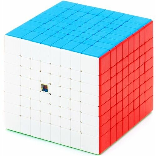 Скоростной Кубик Рубика MoYu 8x8х8 MeiLong / Развивающая головоломка / Цветной пластик кубик рубика 2х2 moyu meilong скоростная развивающая головоломка для детей
