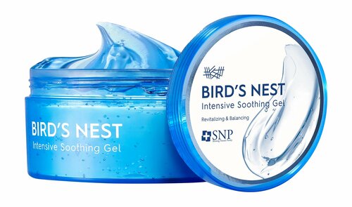 SNP Bird Nest Gel Гель для лица и тела с экстрактом гнезда ласточки восстанавливающий, 300 г