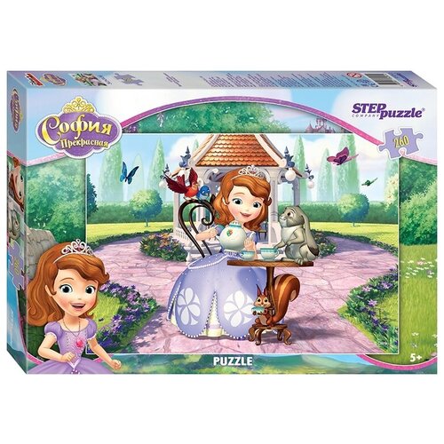 Пазл Step puzzle Disney Принцесса София (95041), 260 дет. пазл step puzzle disney феи 95010 260 дет