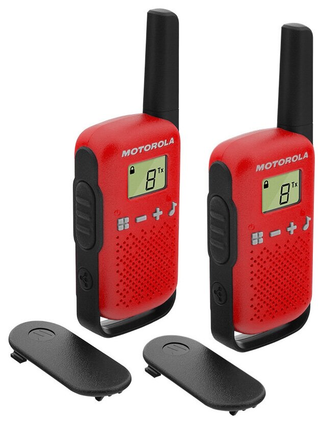 Комплект из двух радиостанций Motorola Solutions Motorola Talkabout T42 Twin Pack Red