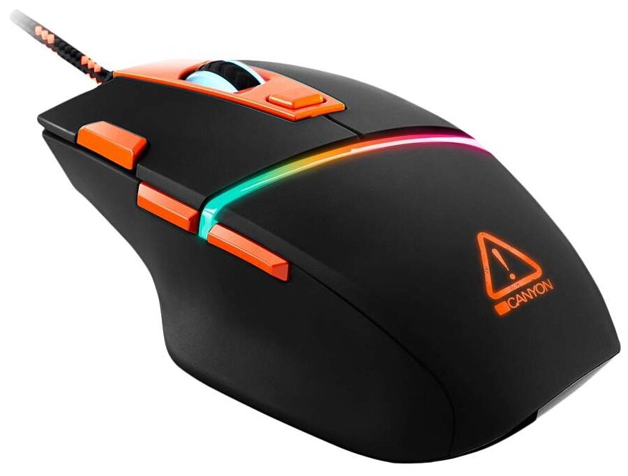 Мышь игровая Canyon Wired Gaming Mouse with 7 programmable buttons Pixart sensor of new generation