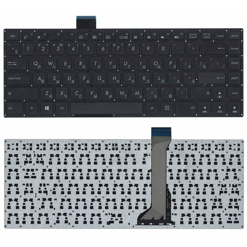 аккумулятор для ноутбука asus e402m e402 b31n1425 11 4v 48wh черная Клавиатура для ноутбука Asus E402 черная