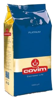 Зерновой кофе COVIM PLATINUM, пакет, 1000гр. - фотография № 1