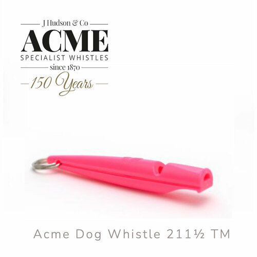 Свисток для дрессировки собак Acme Dog Training Whistle 211.5 розовый