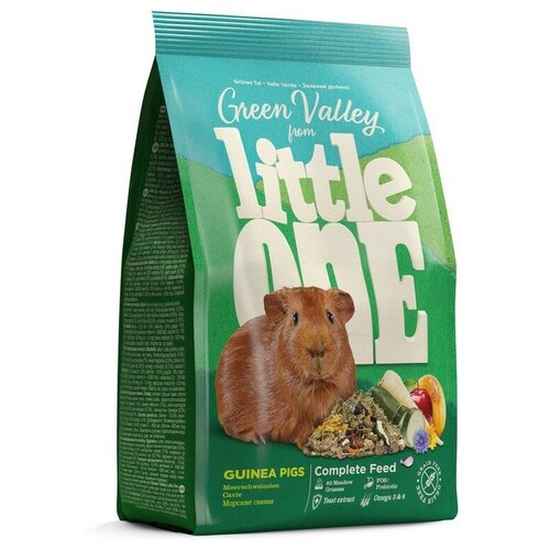 Корм для морских свинок Little One Green Valley Guinea Pigs , 15 кг little one guinea pigs корм для морских свинок 900 гр х 6 шт