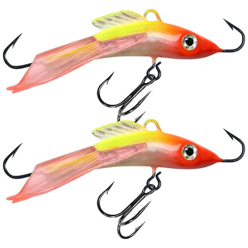 фото Балансир aqua hopper 3d 47mm, набор 2шт, цвет 014 (клоун)