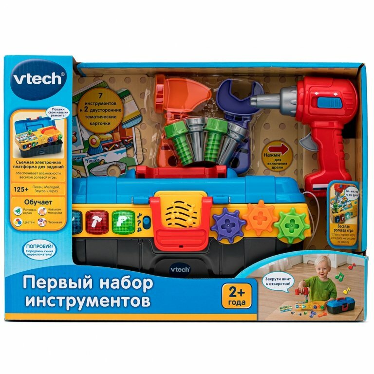 Vtech VTECH Первый набор инструментов (свет, звук) 80-178226
