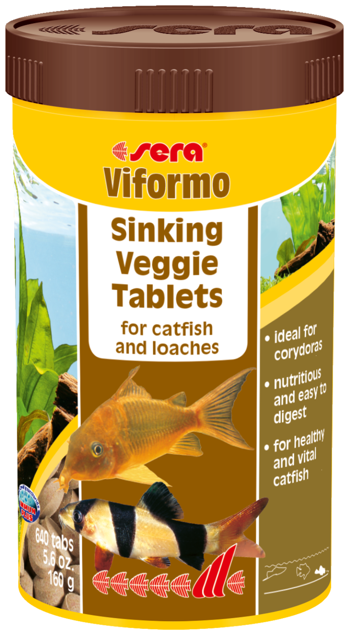 SERA VIFORMO корм таблетки для сомов и вьюновых рыб (250 мл) - фотография № 2