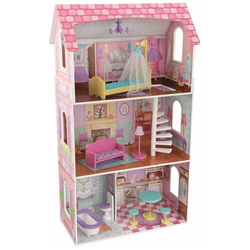 KidKraft кукольный домик Пенелопа 65179, розовый kidkraft кукольный домик эмили 65988