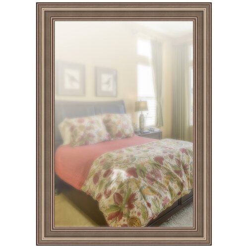 фото Зеркало в широкой раме 50 x 70 см, модель p054059 аурита