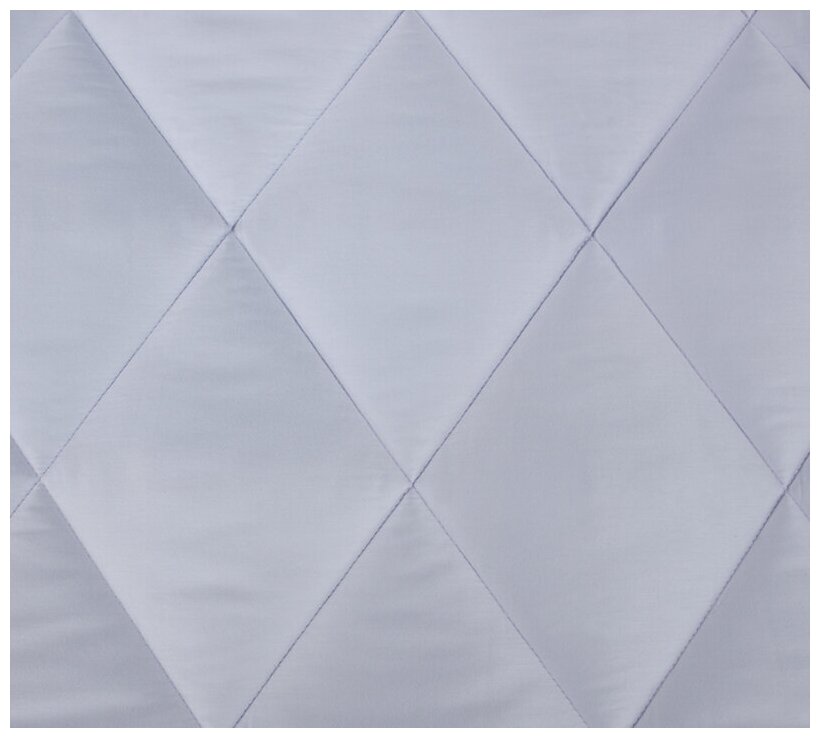 Одеяло Королевское искушение Лебяжий пух сатин, всесезонное, 200 х 200 см, светло-голубой - фотография № 3
