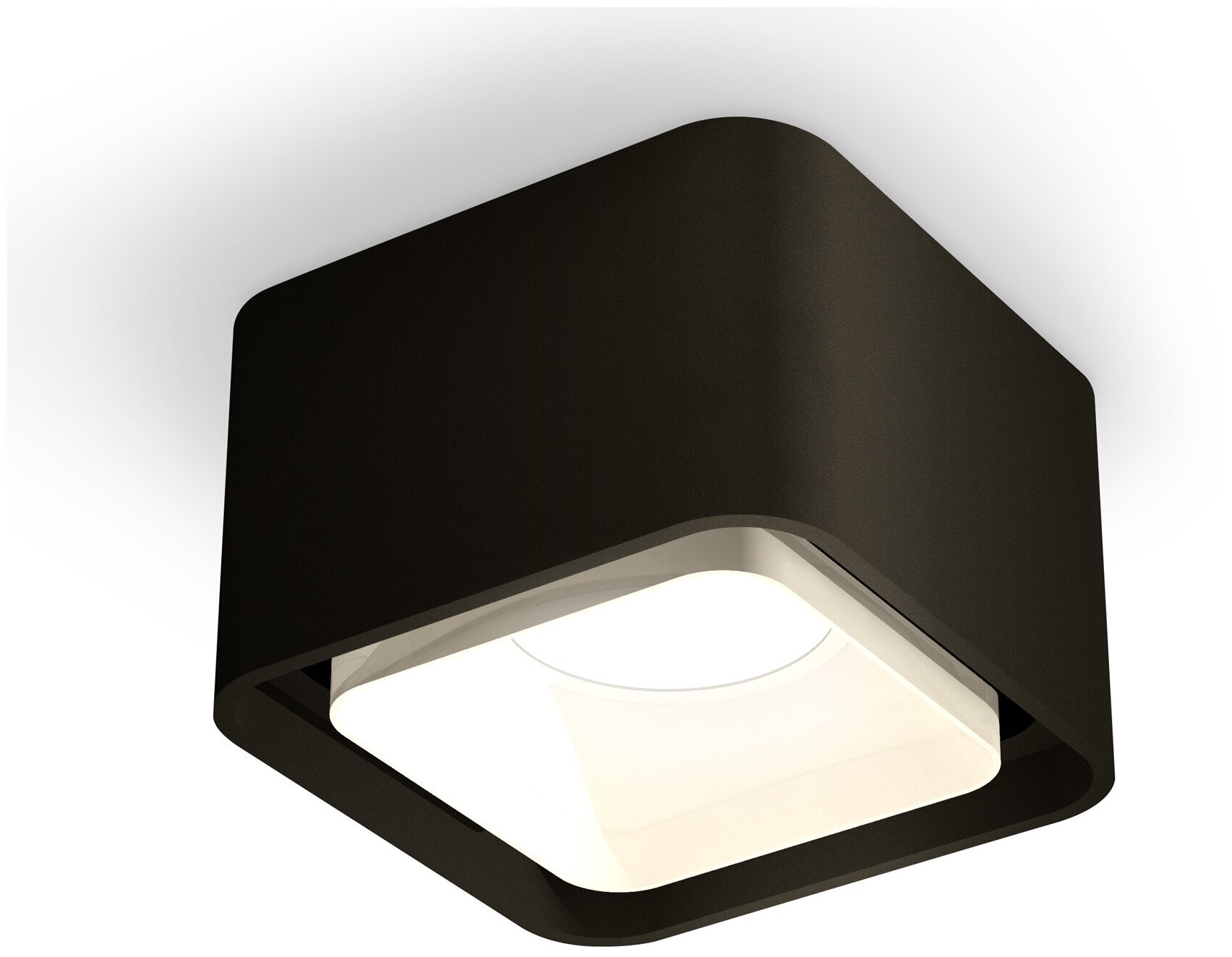 Накладной светильник XS7833021 SBK/FR черный песок/белый матовый MR16 GU5.3 (C7833, N7755)