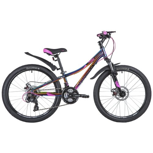 Novatrack Katrina 24 Disc (2020) металлик фиолетовый металлик 10 (требует финальной сборки) детский велосипед novatrack katrina v 16 2022 фиолетовый металлик 10 требует финальной сборки