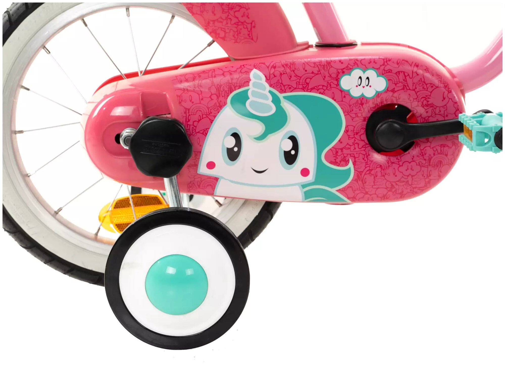Детский велосипед Decathlon B'TWIN Unicorn 500 14 — купить в  интернет-магазине по низкой цене на Яндекс Маркете