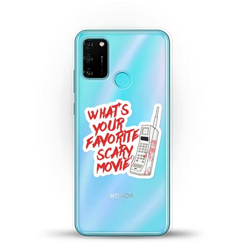 фото Силиконовый чехол scary movie на honor 9a andy & paul