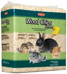 Наполнитель древесный Padovan Wood Chips lemon 1 кг/14 л