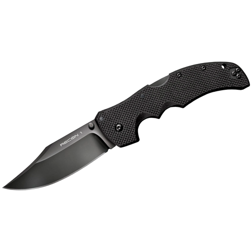 Нож складной Cold Steel Recon 1 Clip (CS27BC) черный клипса cold steel c clip large для ножен cs sacla черный