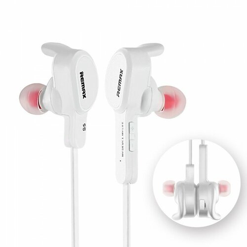 Беспроводные наушники Bluetooth Remax RB-S5 вакуумные Белая 135000₽