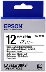 Лента термотрансферная Epson LK-4WBB (C53S654023)