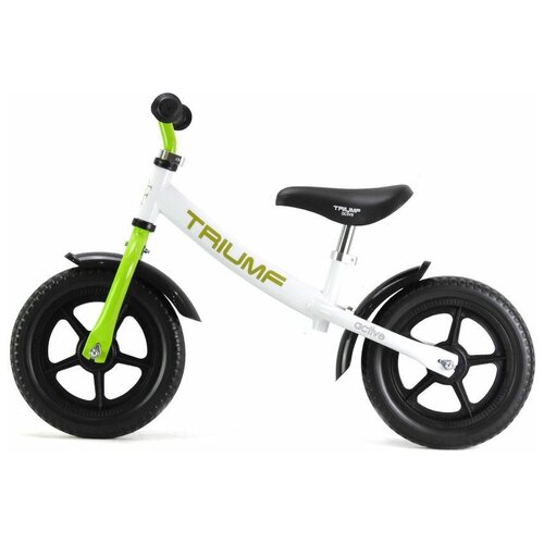 беговел akb 1289 gray green triumf active Детский 2-колесный самокат-беговел Triumf Active AKB-1289, white-green