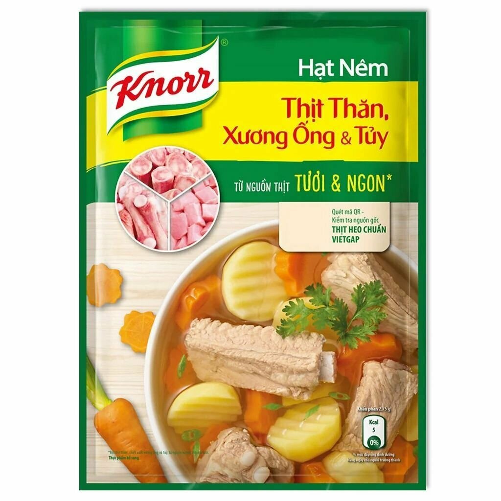 Свиной сухой бульон Knorr, 400 г.