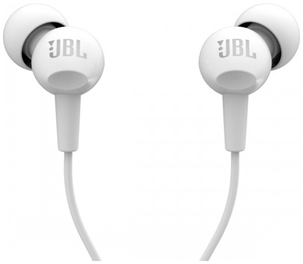 Наушники внутриканальные JBL C150 SIU White (JBLC150SIUWHT)