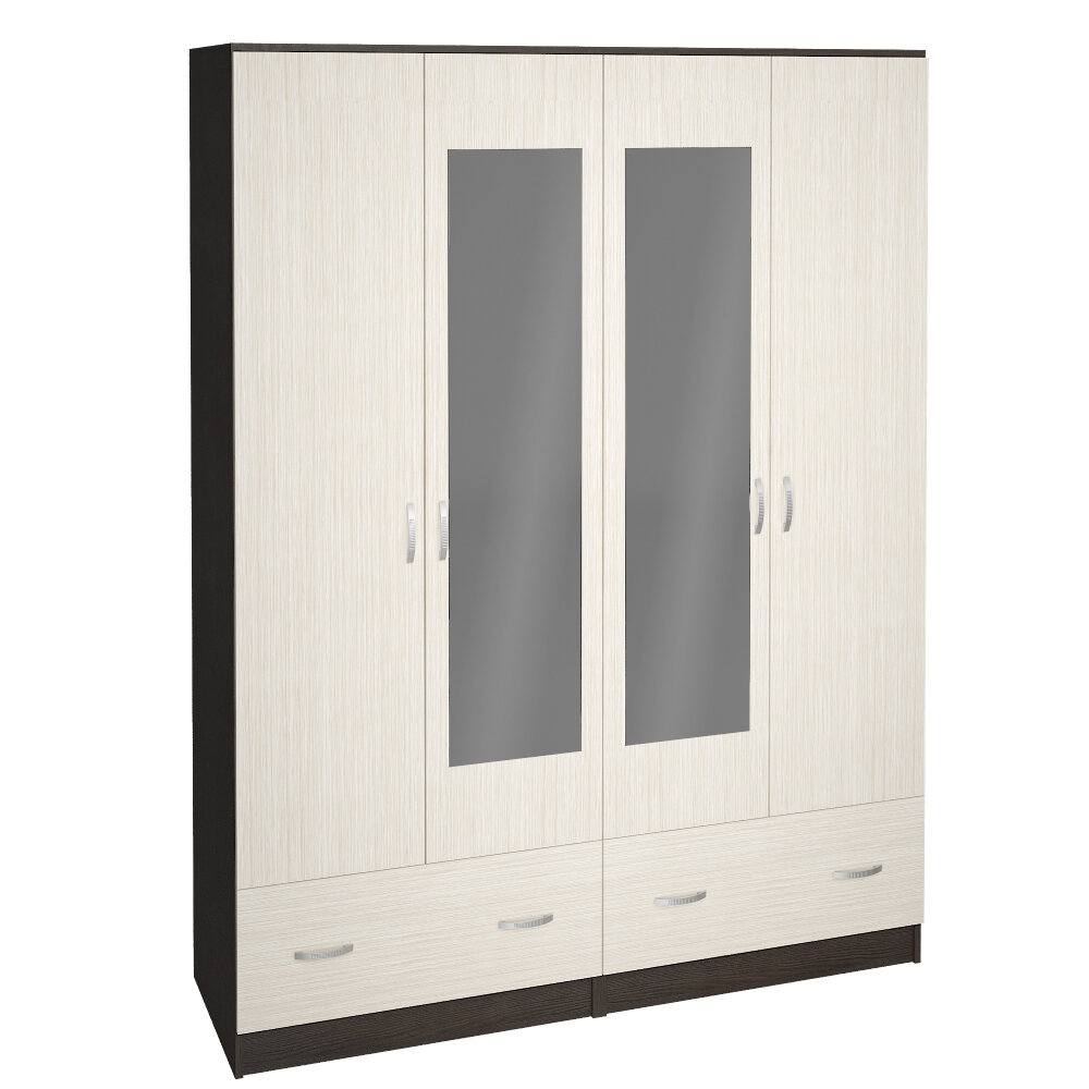 фото Шкаф Ронда ШК-4 венге/дуб белфорд