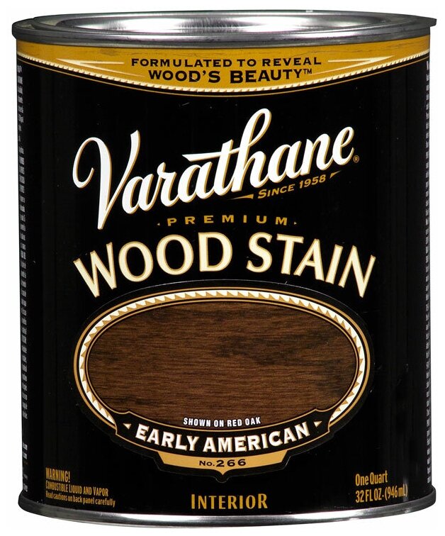 Морилка - Масло Для Дерева Varathane Wood Stain Ранне-Американский