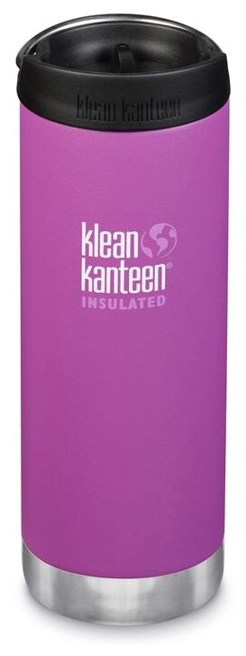 Термокружка Klean Kanteen TKWide Cafe Cap, Berry Bright, 473 мл