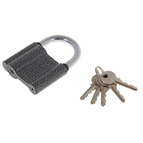 фото Замок навесной "аллюр" вс1ч-470, дужка d=10 мм, 5 ключей 1379373