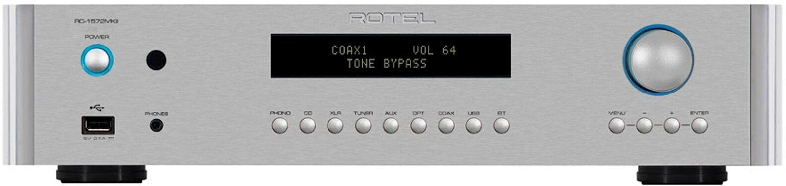 Rotel RC-1572 MKII Silver