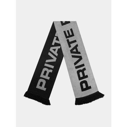 Шарф private persons ( one size / серый / pplogoscarf )