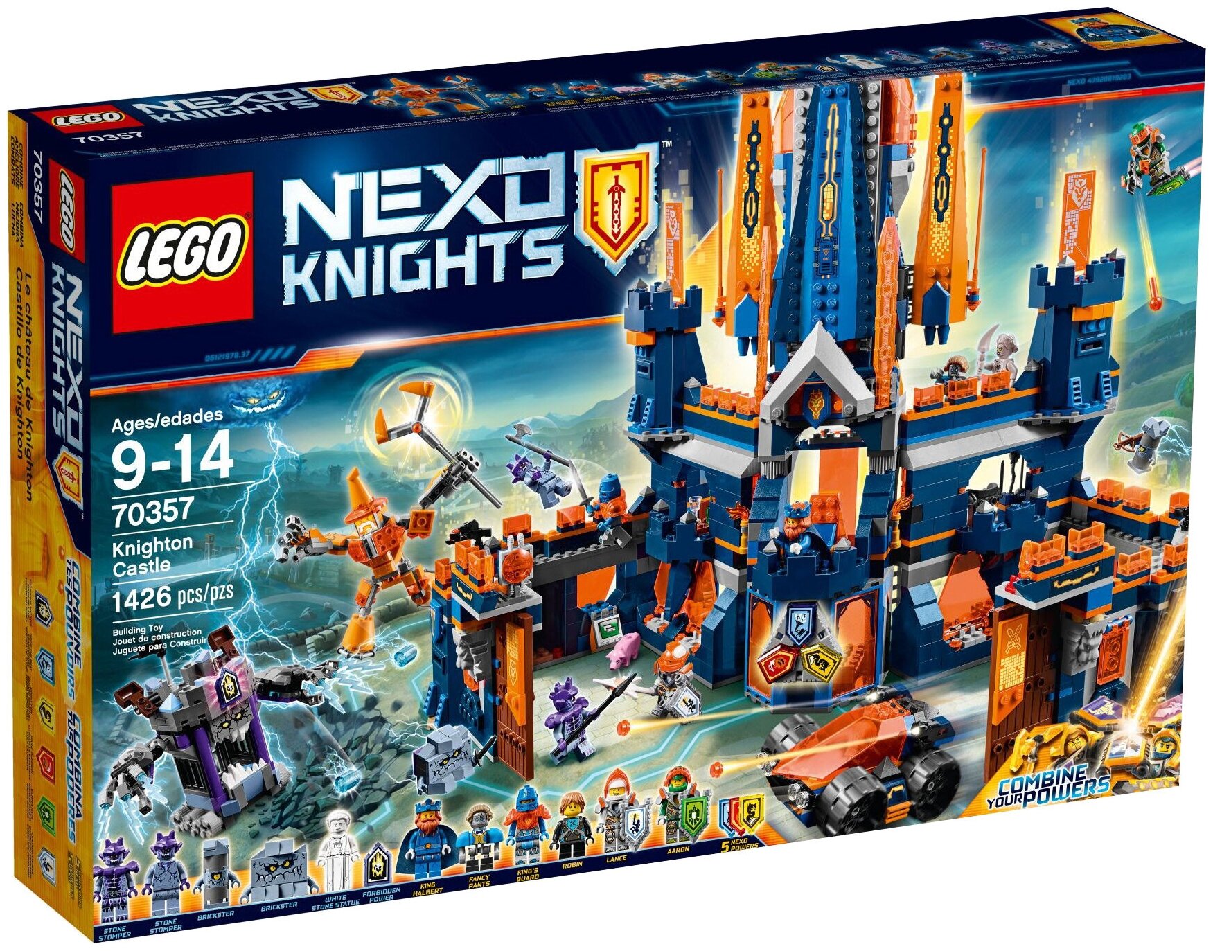 LEGO NEXO KNIGHTS Королевский замок Найтон - фото №1