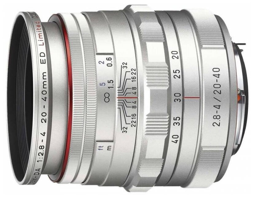  HD Pentax DA 20-40mm F2.8-4ED Limited DC WR silver