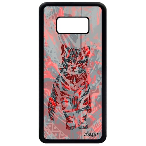фото Чехол на мобильный samsung galaxy s8, "кот" дикий тигристый utaupia