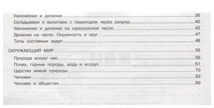 Все таблицы для 3 класса. Русский язык. Математика. Окружающий мир. - фото №3