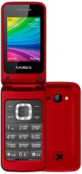 Телефон teXet TM-204, красный