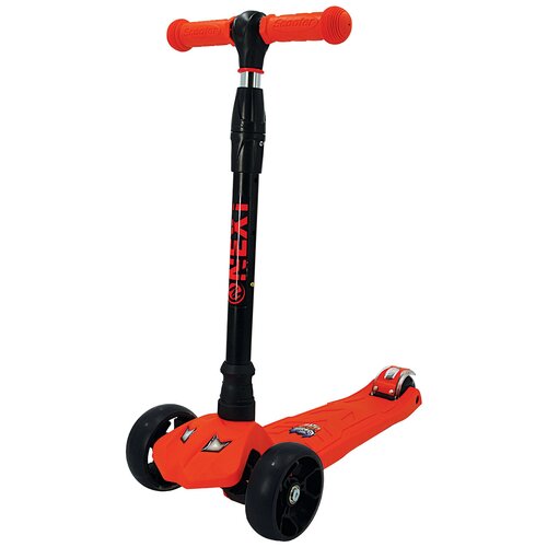 фото Самокат 3-х колесный next s00214 (оранжевый/), s00214orange_n