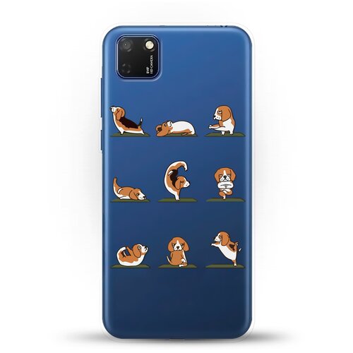 фото Силиконовый чехол зарядка от биглей на huawei y5p andy & paul