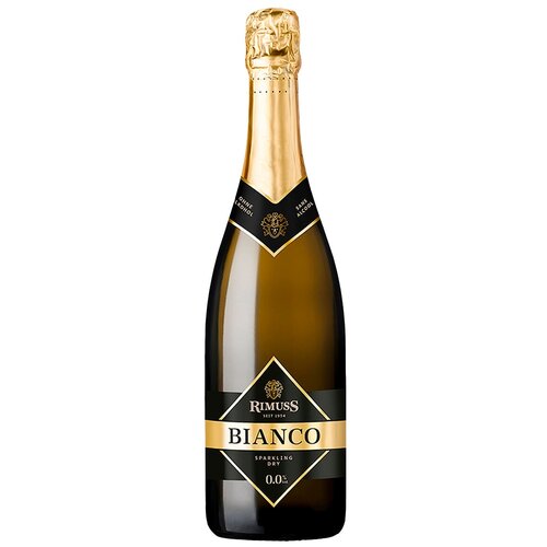 Шампанское безалкогольное Rimuss Bianco сухое 0.75 л