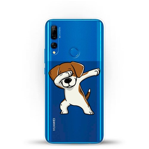 фото Силиконовый чехол swag бигль на huawei y9 prime (2019) andy & paul