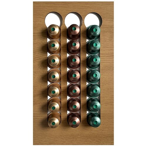 фото Держатель afi design для капсул nespresso ver. 2.0 (на 21 капсулу, дуб)