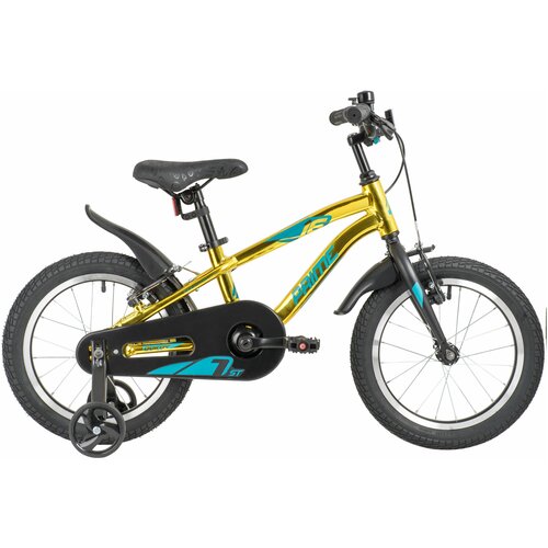 Детский велосипед Novatrack Prime 16 Al V (2020) металлик золотой 10.5 (требует финальной сборки) 