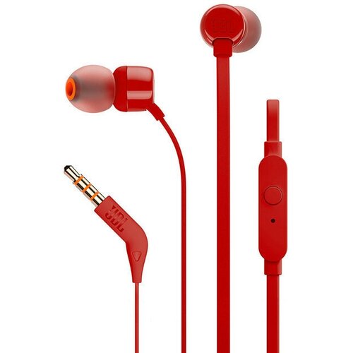 Наушники JBL T110 Red JBLT110RED 201000₽