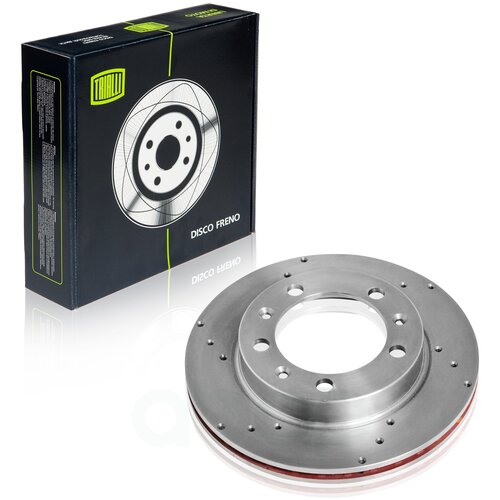 фото Диск тормозной передний перфорированный уаз 3160 uaz patriot trialli df 460 trialli арт. df 460