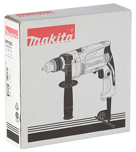 Набор инструментов MAKITA DK0123 дрель HP1630+ушм GA5030 - фотография № 10