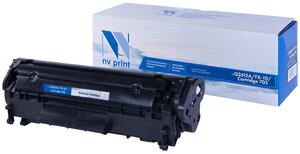 Картридж NV Print Q2612A/FX-10/703 для HP и Canon Высококачественный картридж NV Print Q2612A/FX-10/