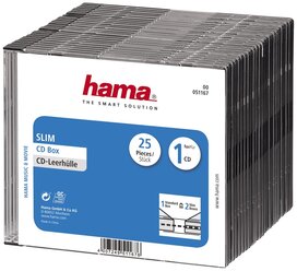 CD-бокс Hama Slim CD Box